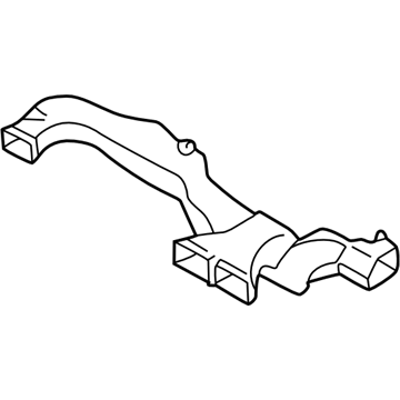 Subaru 66100FC010 Duct Side Vent LH