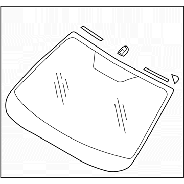 Subaru WRX STI Windshield - 65009VA080