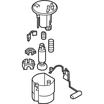 Subaru 42021FJ000 Fuel Pump Module Assembly