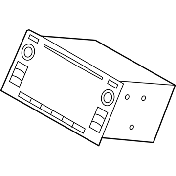 Subaru 86201VA720 Radio Assembly Ccm