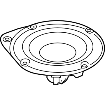 Subaru 86301VA251 Speaker Assembly BWS