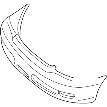 Subaru 57704AE03A Regular Front Bumper