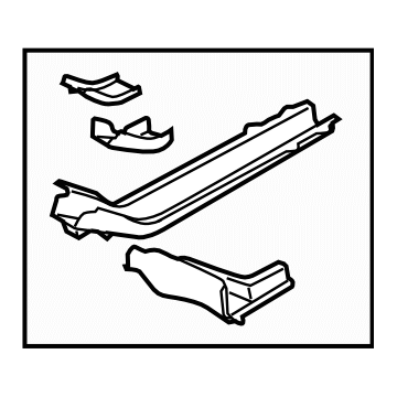 Subaru 51620AG21A9P Frame Side Front Complete LH