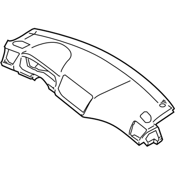 Subaru 66040AG03A PB001467 Pad & Frame Assembly S