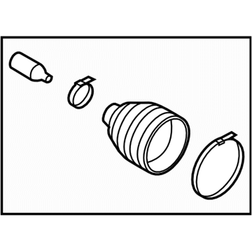 Subaru 28396AG011 Boot Kit