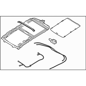 2007 Subaru Legacy Sunroof - 65410AG00AOR