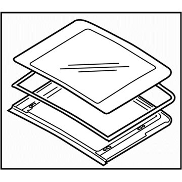 Subaru Sunroof - 65430AG01B