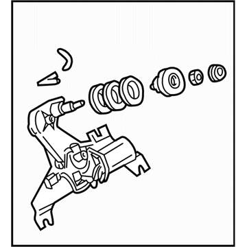 Subaru 86511AA071 WIPER Motor Assembly