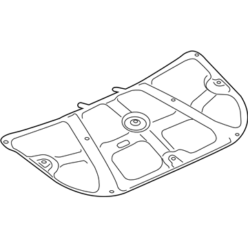 Subaru 90815AL05A INSULATOR Hood