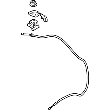 Subaru 57330AL04A Cable Assembly Front Hd SIA