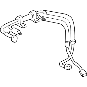 Subaru Impreza Power Steering Hose - 34610FA030