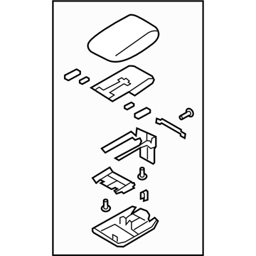 Subaru Armrest - 92114SC010JC