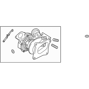 2011 Subaru Legacy Turbocharger - 14411AA760