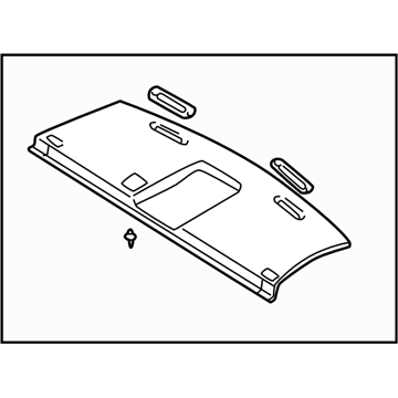 Subaru 65510AE43AML Shelf Assembly Rear