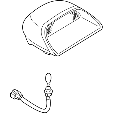 Subaru Baja Third Brake Light - 84701AC090GE