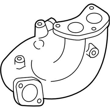 Subaru 14010AA111 Manifold Exhaust RH