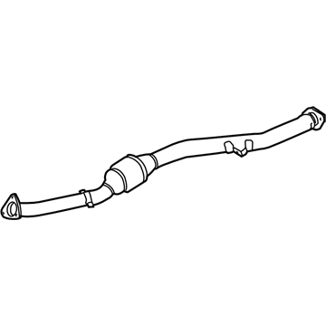 2008 Subaru Forester Exhaust Pipe - 44620AB670