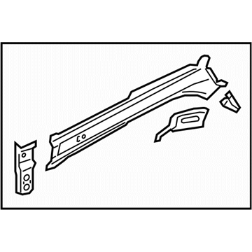 Subaru 51615FJ0919P Closing Plate Ff CPURH