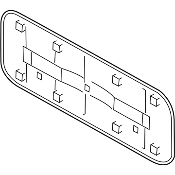 Subaru 91101AE01A Luggage Tray Mid