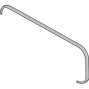 Subaru 58013AE00A WEATHERSTRIP Mid Gate