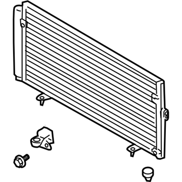 Subaru 73210AG01A CONDENSER Assembly