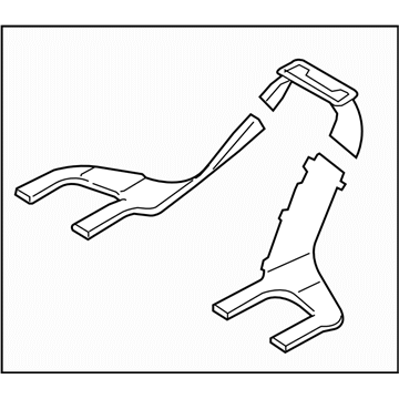 Subaru 72511AG010 Duct Assembly Heater