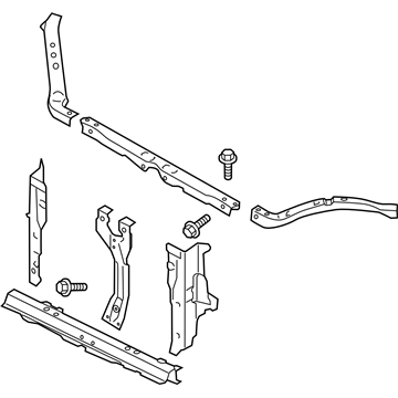 2015 Subaru Forester Radiator Support - 53029SG0009P