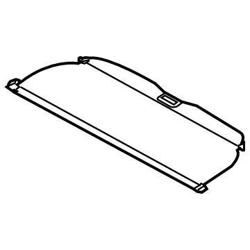 Subaru 65550SA010ND TONNEAU Cover Assembly