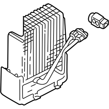 Subaru 73523FC010 Evaporator Assembly-Cooling