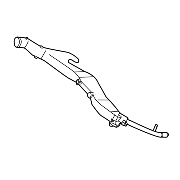 Subaru 14050AA600 Pipe Complete Water