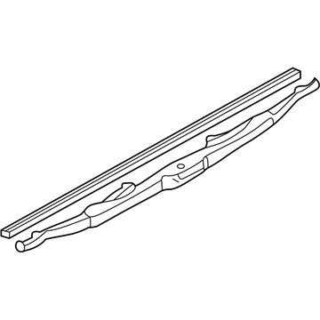 1998 Subaru Forester Wiper Blade - 86542AA050