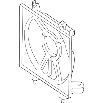 Subaru 45137FC050 Radiator SHROUD