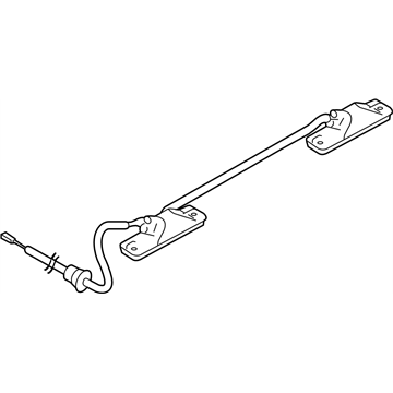 Subaru 84931SA091 Socket Complete License Lamp