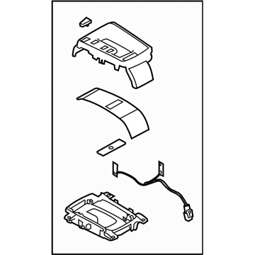 Subaru 35170AJ12A Indicator Assembly At LHD