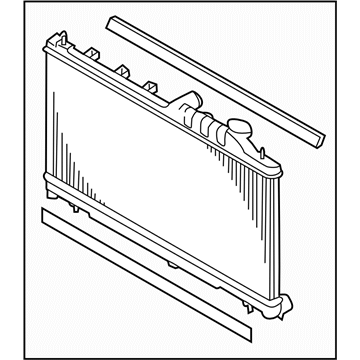 Subaru 45119FG000 Radiator Complete