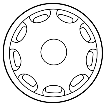 1999 Subaru Impreza Wheel Cover - 28811AC210