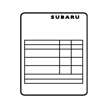 Subaru 28181AE64A Label Press