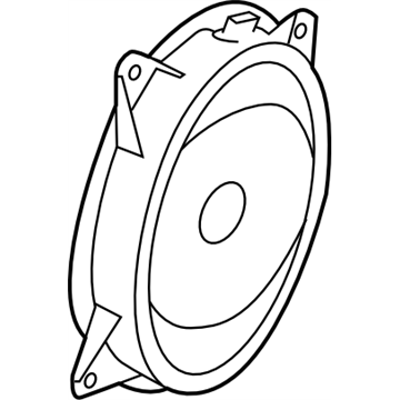 Subaru 86301SG100 Speaker Assembly BFD