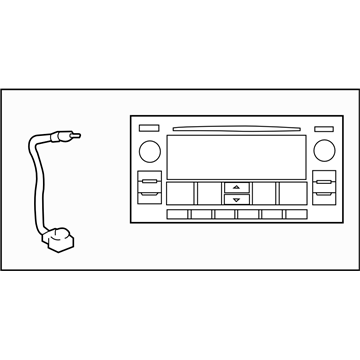 Subaru 86201SG600 Radio Assembly USL