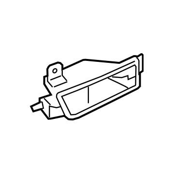 Subaru 64335AL01A Lever Assembly Rear Left