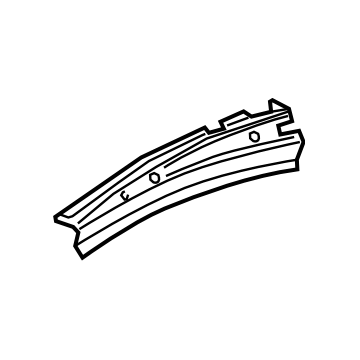 Subaru 51472AL16A9P Reinforcement Rail Side Rear