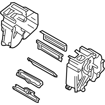 Subaru 72120FE021 Case-Heater Unit