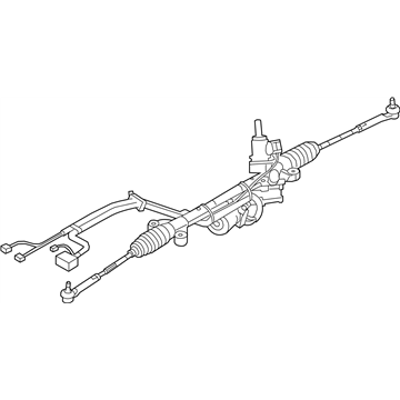 Subaru 34110VA010 Power Steering Gear Box Assembly