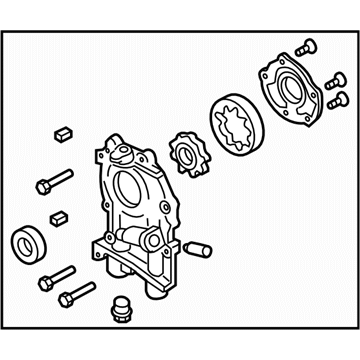 Subaru 15010AA320 Pump Assembly Oil Eg