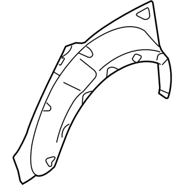 Subaru 51560XA00A9P Arch Rear In RH