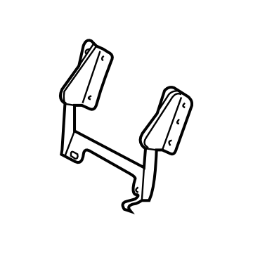 Subaru 64371AG21A Hinge Assembly Center