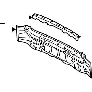 Subaru 52401FJ0009P Skirt Complete Rear 5D