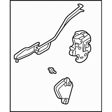 Subaru Impreza STI Door Lock Actuator - 61035FE001