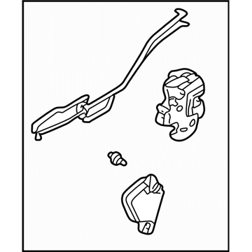 2005 Subaru Impreza Door Lock Actuator - 61035FE001