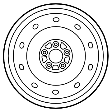 Subaru 28111AG170 Steel Disc Wheel
